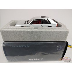 Lancia Delta  S4  silver  - Autoart   1/18 -  74772  Used  Read