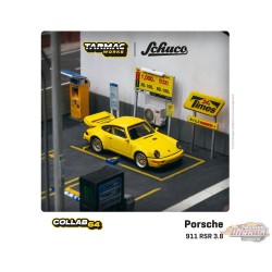 Porsche 911 RSR 3.8 (Jaune) - Tarmac Works x Schuco - 1/64 - T64S-003-YL Passion Diecast