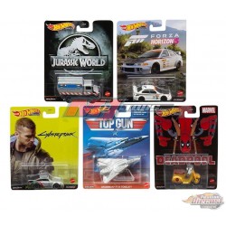 Hot Wheels 2022 Retro Entertainment K Case Set (5 Cars) - In Stock, DMC55-957K