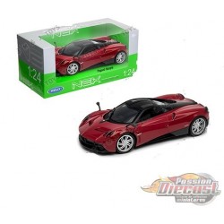 Pagani Huayra (Rouge) - Welly 1/24 - 24088 RD - Passion diecast