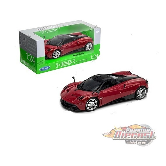 Pagani Huayra (Rouge) - Welly 1/24 - 24088 RD - Passion diecast