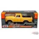 (Web Only) 1978 Ford Bronco (jaune) - Motormax 1/24 - 79374 YL