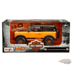 2021 Ford Bronco Badlands - Harley-Davidson Custom - Maisto - 1/24 - 32272 OR -  Passion Diecast