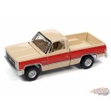 1987 Chevrolet Silverado R10 Fleetside 2 tons Tan rouge vif - Auto World - 1/64 - AWSP101 A