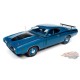 1971 Dodge Charger R/T bleu métallisé brillant GB5 - Auto World / American Muscle 1/18 - AMM1274 - Passion Diecast 