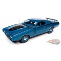 1971 Dodge Charger R/T bleu métallisé brillant GB5 - Auto World / American Muscle 1/18 - AMM1274