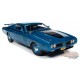 1971 Dodge Charger R/T bleu métallisé brillant GB5 - Auto World / American Muscle 1/18 - AMM1274 - Passion Diecast 