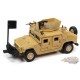 M1114 HA Heavy Up-Armored HMMWV HUMVEE 4-CT Armored Fastback in Tan - Johnny Lightning 1/64 - JLSP199 A