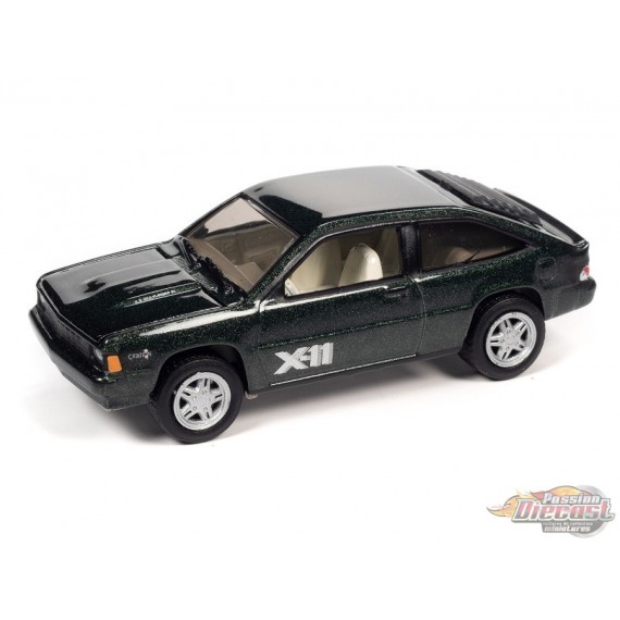 1981 Chevrolet Citation X-1 in Dark Green Metallic - Johnny Lightning 1/64 - JLSP280-A Passion Diecast