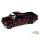 2002 Chevrolet Silverado in Dark Red Metallic - Johnny Lightning 1/64 - JLSP281 B Passion Diecast