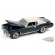 1971 Pontiac Grand Prix in Bluestone Gray Metallic - Johnny Lightning 1/64 - JLSP283 B Passion Diecast