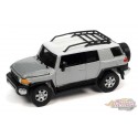 2007 Toyota FJ Cruiser in Titanium Silver - Johnny Lightning 1/64 - JLSP278 A