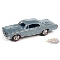 1965 Pontiac GTO en ardoise Bluemist - Johnny Lightning 1/64 - JLSP290-B