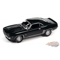 1969 Chevrolet COPO RS Camaro dans Fathom Green Poly - Johnny Lightning 1/64 - JLSP292 B