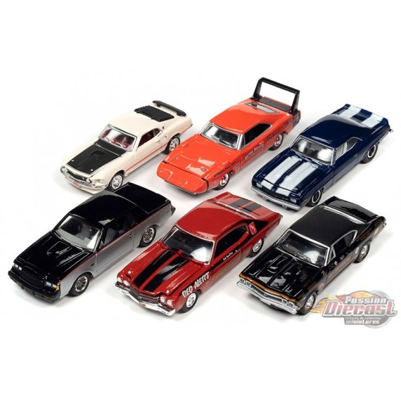 Racing Champions Mint - 2022 Release 1 , Set of 6 Cars - 1/64 - RC013 - Passion Diecast 