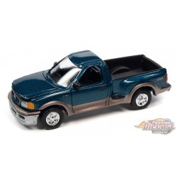 1997 Ford F-150 Truck in Caymen Blue Poly - Racing Champions - 1/64 - RCSP022 Passion DIecast