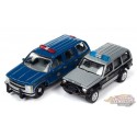 1997 Chevrolet Tahoe & Jeep Cherokee American Heroes - Set de 2 - Johnny Lightning 1:64 - JLSP277 B