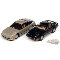 1990 Nissan 240SX & 1985 Nissan Fairlady 300ZX - Set of 2 - Johnny Lightning - 1:64 - JLSP286 A -  Passion Diecast