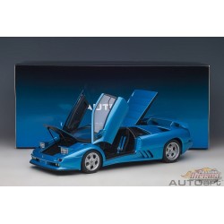 Lamborghini Diablo SE 30th Anniversary Edition (Blu Sirena) - Autoart - 79156 Passion Diecast