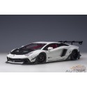 Liberty Walk LB-Works Lamborghini Aventador Limited Edition (Metallic White) - Autoart - 79241