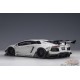 Liberty Walk LB-Works Lamborghini Aventador Édition Limitée (Blanc Métallisé) - Autoart - 79241 Passion Diecast