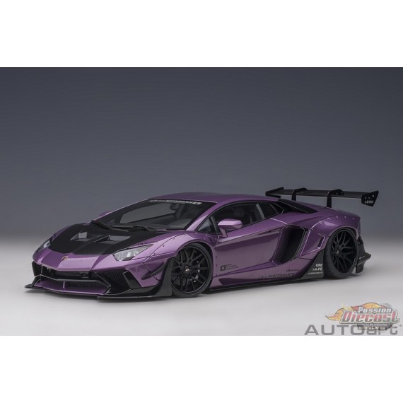 Liberty Walk LB-Works Lamborghini Aventador Limited Edition (Viola SE30) - Autoart - 79242 Passion Diecast