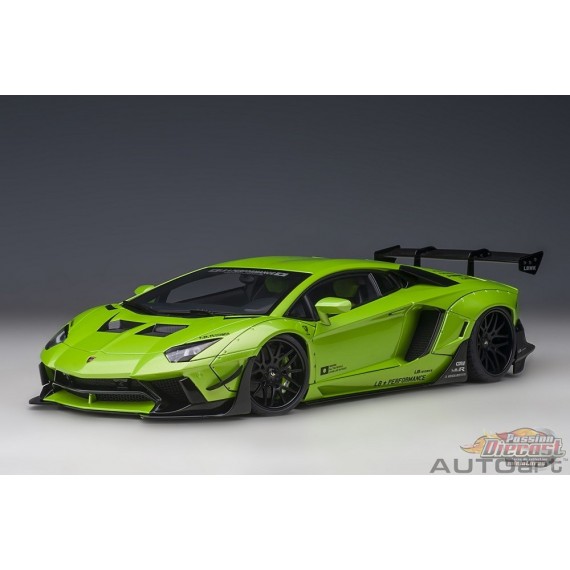 Liberty Walk LB-Works Lamborghini Aventador Édition Limitée (Pearl Green) - Autoart - 79243 Passion Diecast