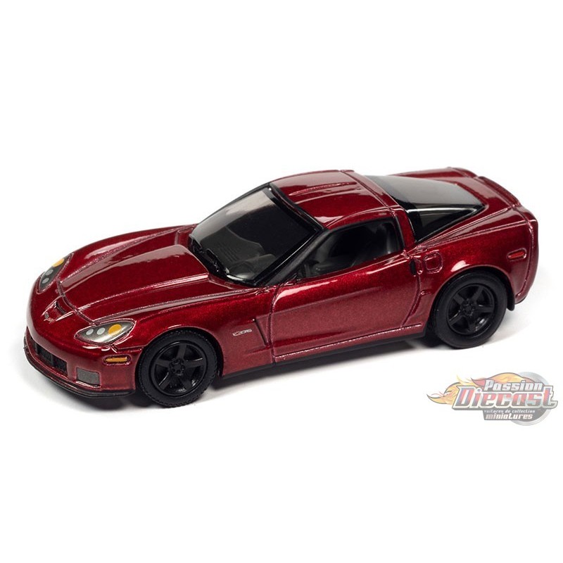 2012 Chevrolet Corvette Z06 in Supersonic Blue Metallic - Johnny Lightning  1/64 - JLSP245 B Passion Diecast