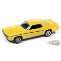 1969 Mercury Cougar Eliminator in Yellow - Johnny Lightning 1/64 - JLSP246 B