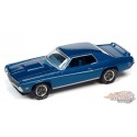 1969 Mercury Cougar Eliminator en bleu vif métallisé - Johnny Lightning 1/64 - JLSP246 A