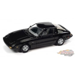 1982 Mazda RX-7 in Tornado Silver Metallic - Johnny Lightning 1/64 - JLSP244-A