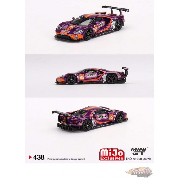 Ford GT No.85 2019 24Hr. of Le Mans LM GTE-Am Keating Motorsports - Mini GT - 1:64 - MGT00438 Passion Diecast