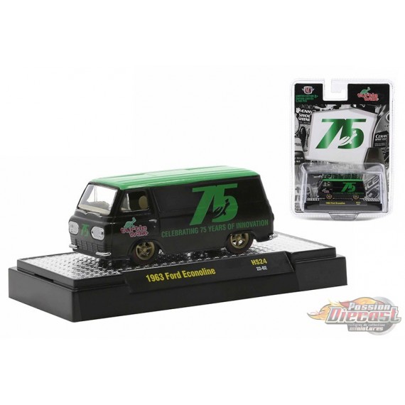 1963 Ford Econoline 75e Anniverssaires Turtle Wax - M2 Machine - Hobby Exclusive - 1:64 - 31500-HS24 - Passion Diecast 
