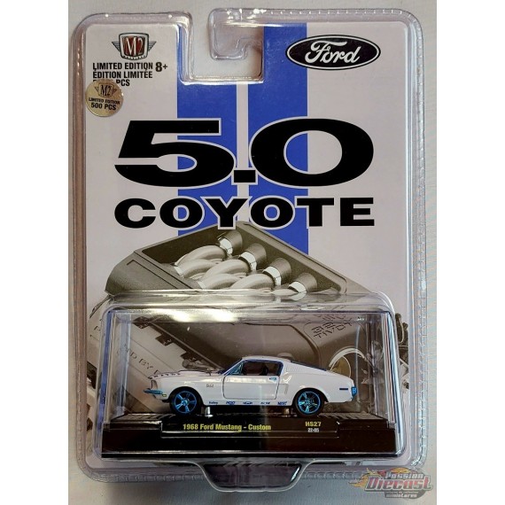 CHASE CAR Detroit Muscle 1968 Ford Mustang Custom - Hobby Exclusive - 1:64 - 31500-HS27GR