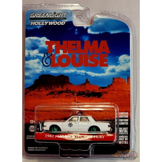 GreenMachine 1982 Plymouth Gran Fury Arizona - Hollywood Special Edition Thelma & Louise - 1/64 Greenlight - 44945 CGR