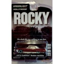 GreenMachine 1973 Cadillac DeVille Sedan - Rocky - Hollywood Series 35 - 1/64 Greenlight - 44950 AGR