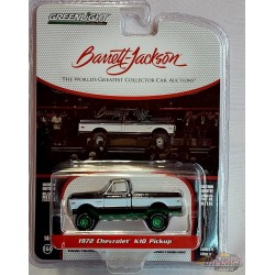 GreenMachine 1972 Chevrolet K10 4x4 Pickup - Barrett-Jackson 'Scottsdale Edition' Series 9 - 1/64 Greenlight - 37250 EGR