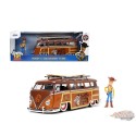 1962 Volkswagen T1 Bus avec figurine Woody - Disney Pixar Toy Story - Jada 1/24 - 33176