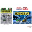 (Web Only) Moto Mania 3 - Figurine & Moto Set - Ensemble 4 pièces en métal - American Diorama 1-64 - 76499 MJ