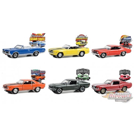 Woodward Dream Cruise Series 1 - Assortment - 1/64 Greenlight - 37280 Passion Diecast