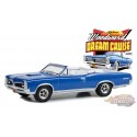 1967 Pontiac GTO Convertible Blue - Woodward Dream Cruise Series 1 - 1/64 Greenlight - 37280 A