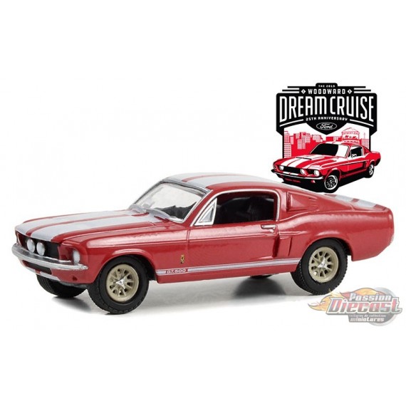 1967 Shelby GT500 Rouge - Woodward Dream Cruise Series 1 - 1/64 Greenlight - 37280 F Passion Diecast 