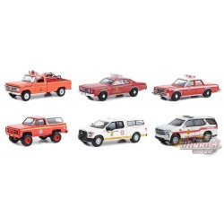 Fire & Rescue Series 4 - Assortiment - 1/64 Greenlight - 67050 - Passion Diecast
