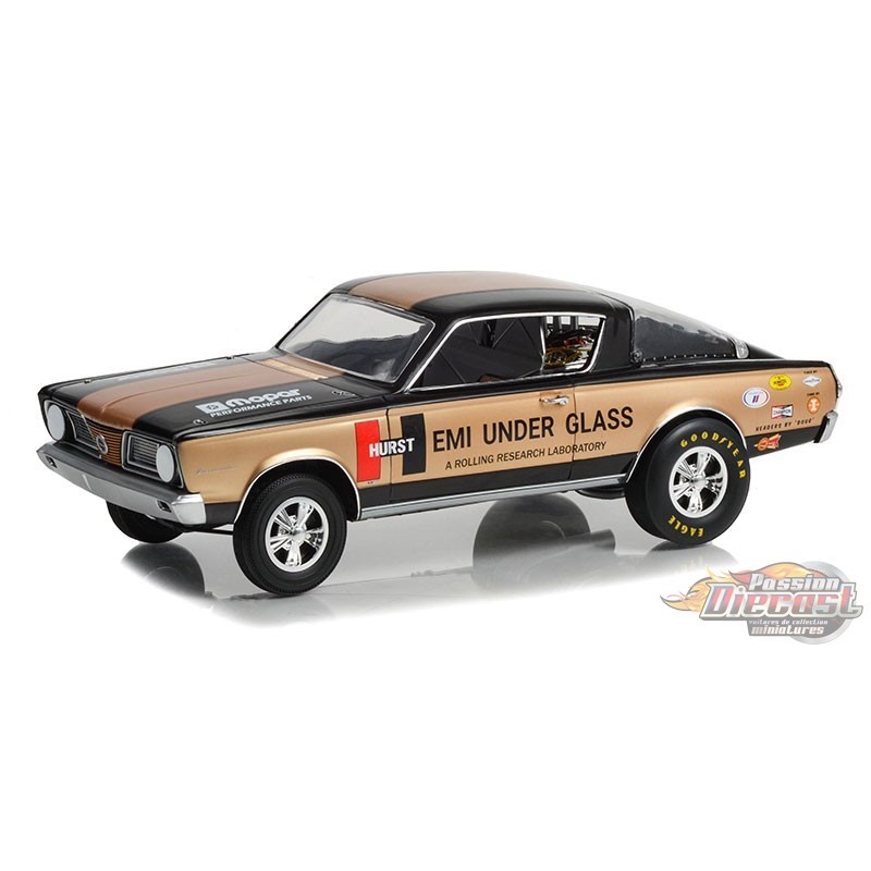 50％OFF】 HURST “HEMI バラクーダ 超レア UNDER UNDER GLASS GLASS