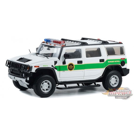 U.S. Border Patrol - 2003 Hummer H2 - Highway 61 - HWY 61-1/18 - 18038 Passion Diecast 