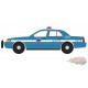 Seattle Police, Seattle Washington - 2001 Ford Crown Victoria Interceptor - Hot Pursuit Series 44 -1/64 Greenlight - 43020 D