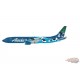 Boeing 737 MAX 9 Alaska / "West Coast Wonders - Orcas" N932AK / Gemini 1:400 GJASA2078