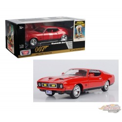 1971 Ford Mustang Mach I Red - James Bond Collection - Diamonds Are Forever - Motormax 1/24 - 79851 Passion Diecast