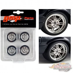 (Online only) SVT  Wheel & Tire Set - GMP  1/18 - 18978