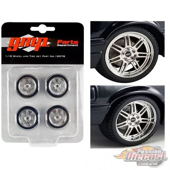 SVT  Wheel & Tire Set - GMP  1/18 - 18978